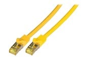 Netværkskabel - EFB NORDIC EFB-Elektronik patch cable - 15 cm - yellow - Gul - 0.1m - MK7001.0,15Y
