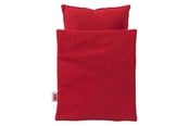Dukkehus & tilbehør - Krea Doll Bed Linen Red - 36-2048