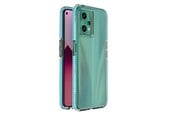 Mobil - Covers & Cases - Hurtel Spring Case for Realme 9 Pro Silicone Cover with Frame Light Blue - 9145576265185