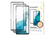 Mobil - Beskyttelsesglas - Wozinsky Full Glue Tempered Glass for Samsung Galaxy S26 Plus Compatible with Fingerprint Reader 2 Pcs - 5907769386855