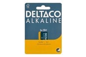 Batteri - Deltaco battery x 6LR61 - Alkaline - 6LR61-1B
