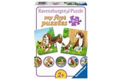 Puslespil - Ravensburger Farm Animal Families 9x2 pcs. - 050727