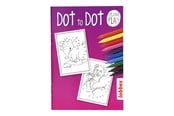 Kreativt Legetøj - Lobbes Coloring Book Animals A6 Connect the Numbers - Lobbes-dot