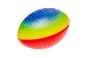 Udendørsleg - Duckiez Rugby Ball Rainbow - 4893