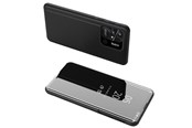 Mobil - Covers & Cases - Hurtel Clear View Case Cover for Xiaomi Redmi 10C Cover with a Flap Black - 5907769349348