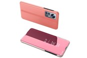Mobil - Covers & Cases - Hurtel Clear View Case Cover for Xiaomi 12 Lite Cover with a Flap Pink - 5907769349355