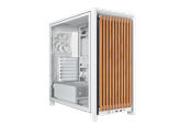 Kabinet - Corsair FRAME 4000D Wood RS (White & Oak) - Kabinet - Miditower - Hvid - CC-9011341-WW