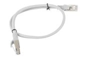 Netværkskabel - Lanberg patch cable - 50 cm - grey RAL 7035 - Grå - 0.5m - PCU6-10CC-0050-S