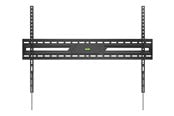 Vægbeslag, AV-Beslag & AV-Møbler - Gembird mounting kit - fixed - for LCD display - fine texture black - Maks 75 kg - Maks størrelse 100" - WM-100F-01