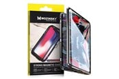 Mobil - Covers & Cases - Wozinsky Full Magnetic Case 360 Cover Front and Back Cover with Built-in Glass Vivo X60 Black and Clear - 9111201930605