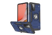 Mobil - Covers & Cases - Wozinsky Ring Armor Armored Hybrid Case Cover + Magnetic Holder Samsung Galaxy A72 4G Blue - 9111201935846