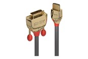 Skærmkabel - Lindy Gold Line adapter cable - HDMI / DVI - 2 m - 36195