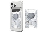Mobil - Andet Tilbehør - Spigen Ultra Hybrid Wallet MagSafe - zero one white - AFA11305