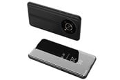 Mobil - Covers & Cases - Hurtel Clear View Case for Honor X9 / X9 5G / X30 / Magic4 Lite Flip Cover Black - 9145576266892
