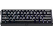 Tastatur - Wooting 60HE v2 - US-ANSI - Non-Split - Plastic - Gaming Tastatur - Uden Numpad - Amerikansk engelsk - Sort - WK3C-US1-TIK-BK1
