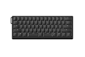 Tastatur - Wooting 60HE v2 - US-ANSI - Split - Aluminum - Gaming Tastatur - Uden Numpad - Amerikansk engelsk - Sort - WK3C-USSP1-TIK-ABK1