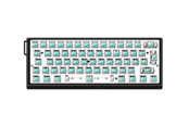 Tastatur - Wooting 60HE v2 - ISO - Non-Split - Aluminum - Gaming Tastatur - Uden Numpad - ISO - Sort - WK3C-ISO-TIK-ABK1