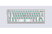 Tastatur - Wooting 60HE v2 - ISO - Non-Split - Aluminum - Gaming Tastatur - Uden Numpad - ISO - Sølv - WK3C-ISO-TIK-ASV1