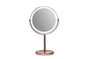 Makeupspejl - Gillian Jones Opladeligt LED bordspejl med 10x forstørrelse og USB-C - Kobber - 10218-84