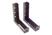 Vægbeslag, AV-Beslag & AV-Møbler - Elite Screens Elite ZVMAXLB6-B mounting kit - corner - for projection screen - black - Maks - Maks størrelse - ZVMAXLB6-B