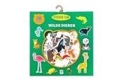 Hobby artikler - Wins Holland Wild Animals - 200 Removable Stickers - PT2331