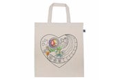 Kreativitet & Hobbyartikler - Goki Cotton Bag Heart - 58312