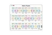 Puslespil - Selecta Play Larsen Memo Puzzle Learning to Tell the Time Traditional and digital clock 54 pcs. Floor - LA-GP5-NL