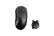 Mus - WLMouse HUAN Stainless Magnesium Alloy / Wireless 8K - Gaming Mus - Optisk - 5 knapper - Sort - HUAN-BLACK-O