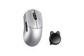 Mus - WLMouse HUAN Stainless Magnesium Alloy / Wireless 8K - Gaming Mus - Optisk - 5 knapper - Sølv - HUAN-SILVER-O