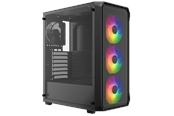 Kabinet - DUTZO C322 Mesh ARGB - Kabinet - Miditower - Sort - C322_MESH_ARGB-B