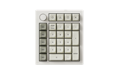 Tastatur - Keychron Q0 Max QMK Wireless - Numpad - Hvid - Q0M-P1