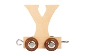 Babylegetøj - Small Foot - Wooden Letter Train - Y - 12 pieces - 7484-display12