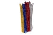 Kreativitet & Hobbyartikler - Colorations - Glitter Chenille Wire 50 pcs. - CH11PC01