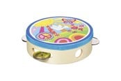 Trælegetøj - Goki Wooden Tambourine with Bells Sunshine - 61841