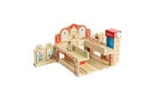 Trælegetøj - Bigjigs Wooden Grand Central Station Playset - BJT613