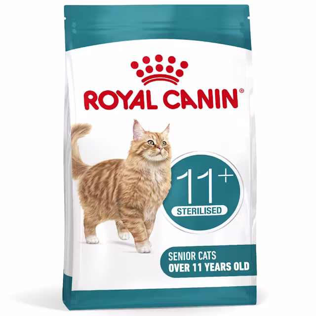 Katte - Royal Canin Ageing 11+ Sterilised Dry Food for Cats 400g - 3182551065947