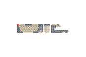 Tastatur - Keychron PBT Full Keycap Set Carbon Vibe - Keycaps - Nordisk - Beige - T76