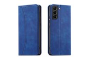 Mobil - Covers & Cases - Hurtel Magnet Fancy Case for Samsung Galaxy S23+ Flip Cover Wallet Stand Blue - 9145576271483