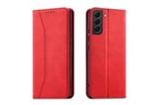 Mobil - Covers & Cases - Hurtel Magnet Fancy Case for Samsung Galaxy S23+ Flip Cover Wallet Stand Red - 9145576271490