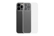 Mobil - Covers & Cases - Baseus Frosted Glass Case Cover for iPhone 13 Pro Max Hard Cover with Gel Frame Transparent (ARWS000802) - ARWS000802
