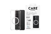 Mobil - Covers & Cases - CARE by PanzerGlass Samba Case Transparent w. White Qi Samsung Galaxy S26 - CR68116