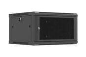 Rack skabe - Lanberg WF01 Series - rack - 600x650 flat pack with perforated door - 6U - WF01-6606-23B