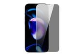 Mobil - Beskyttelsesglas - Baseus Privacy Tempered Glass for iPhone 14 Pro Full Screen 0.4mm Privacy Filter Anti Spy + Mounting Kit - SGKN050802