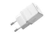 Mobil - Adaptere & Opladere - Baseus Palm 1C 20W Wall Charger (with  Mini White USB-C 60W (20V/3A) 1m Cable) - White - P10111602213-01