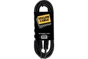 Audio kabel - Yellow Cable G63D - 1/4" støbt Jack/Jack-kabel 3 meter - ECO G63D