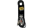 Audio kabel - Yellow Cable K06M-3 - 2 x RCA - 3,5mm. TRS mini-jack-kabel 3. - ECO K06M-3