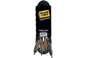 Audio kabel - Yellow Cable K04-1 - 2 x RCA - 2 x RCA-kabel 1m. - ECO K04-1