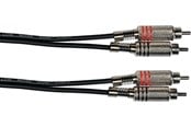 Audio kabel - Yellow Cable K04-3 - 2 x RCA - 2 x RCA-kabel 3m. - ECO K04-3