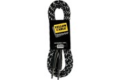 Audio kabel - Yellow Cable G66DG - 1/4" støbt Jack/Jack Tweed Black-kabel 6 meter - ECO G66DG