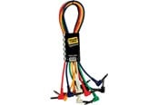 Audio kabel - Yellow Cable P060C-6 - 6 x 1/4" vinklet Jack/vinklet Jack patchkabel 60cm. - ECO P060C-6